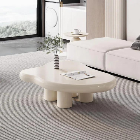 Cream White Cloud Coffee Table