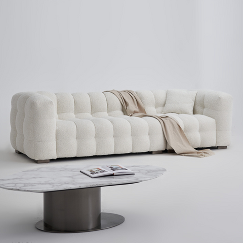 93" Babo Marshmallow Tufted Sofa