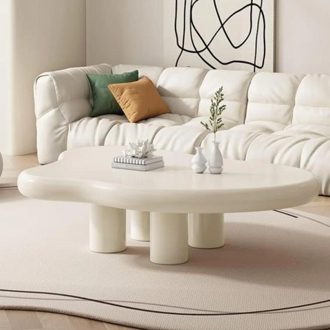 Cream White Cloud Coffee Table