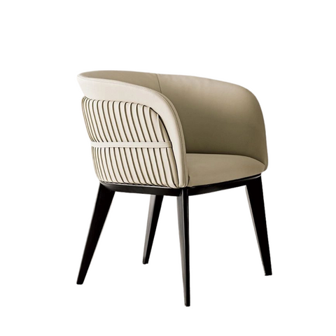 Semi-Circular Nordic Luxury Accent Chair