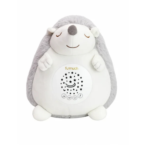 3-in-1 Hedgehog Plush Soother with Star Projector, Lullabies & White Noise for Newborns 0M+