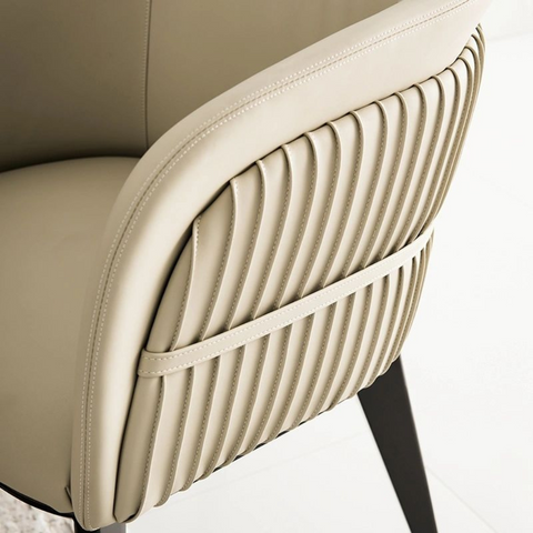 Semi-Circular Nordic Luxury Accent Chair