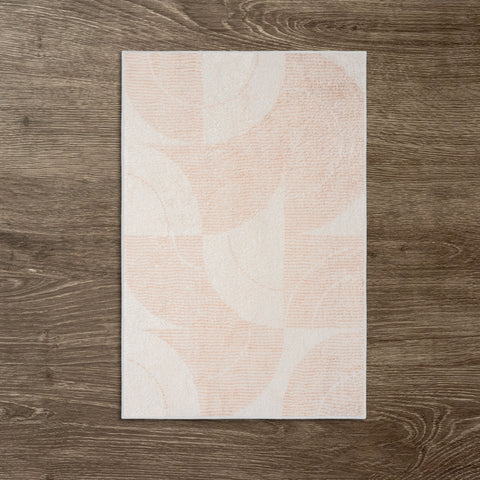 Area Rug Living Room Rugs - Washable Neutral Modern Abstract Soft Thin Large Rug Indoor Floor No Slip Rug Carpet for Bedroom