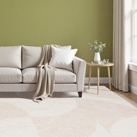 Area Rug Living Room Rugs - Washable Neutral Modern Abstract Soft Thin Large Rug Indoor Floor No Slip Rug Carpet for Bedroom