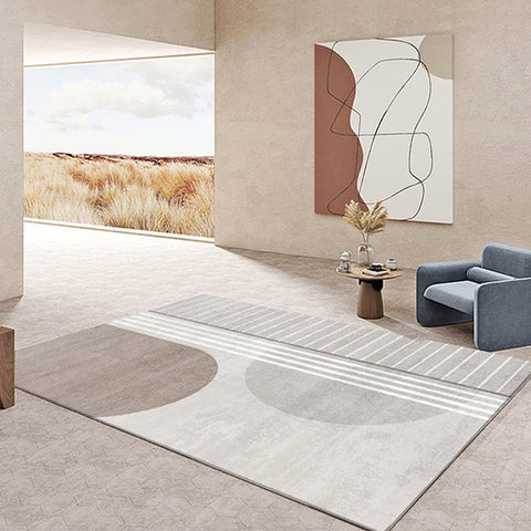 Cashmere Look-alike Washable Area Rug