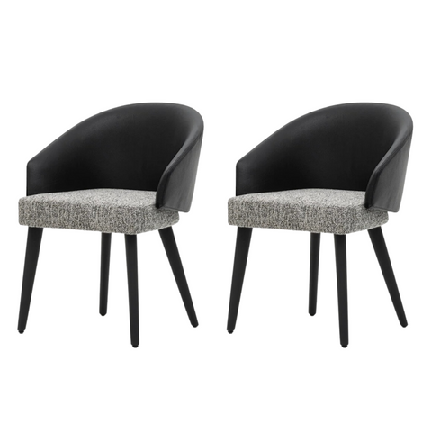 Mino Upholstered Armchair (Set of 2)