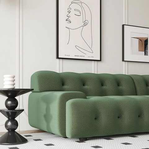 106.3'' Bubble Upholstered Sofa