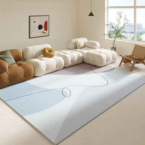 Cashmere Look-alike Washable Area Rug