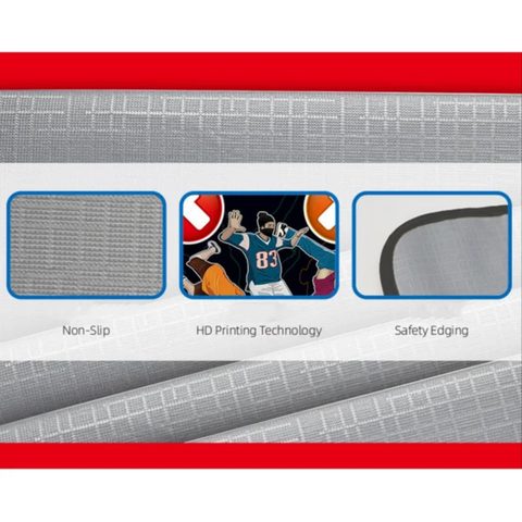 Round Interactive Dance Mat for Kids Ages 3+ – LED Lights, Music, & Game Modes