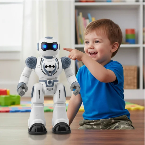 Smart Fighter Robot – Gesture & Remote-Controlled Interactive Toy for Kids Ages 5+