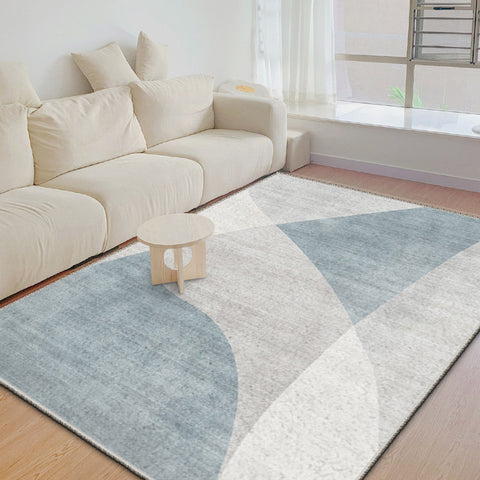 Cashmere Look-alike Washable Area Rug