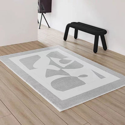 Cashmere Look-alike Washable Area Rug