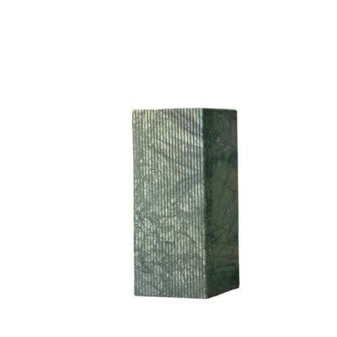 Italian Cuboid Marble Vase