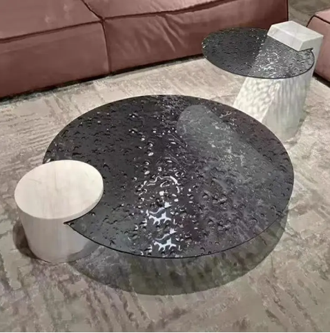 Water Wave Nesting Coffee Table