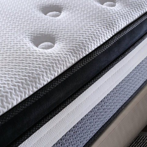 LivinVeluris Classic 10-Inch Mattress: CertiPUR-US Certified, Coil Spring Support:Newly Stocked