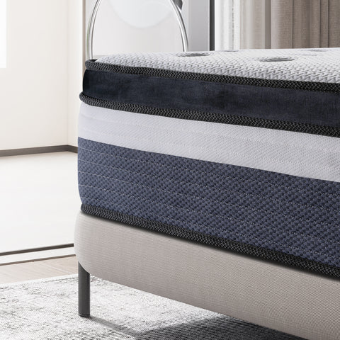 LivinVeluris Classic 10-Inch Mattress: CertiPUR-US Certified, Coil Spring Support:Newly Stocked