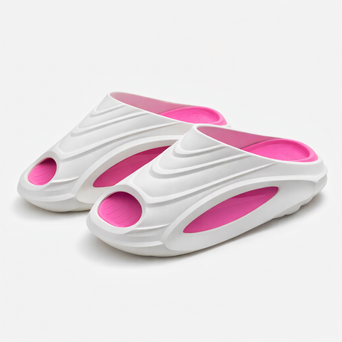 Unisex Soft Pillow Slides – Thick Sole Open Toe Sandals for Indoor & Outdoor Non-Slip Comfort