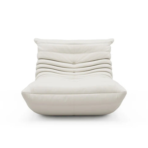 Faux Leather/ Silicone Rubber Bean Bag Sofa (Upgraded Version)