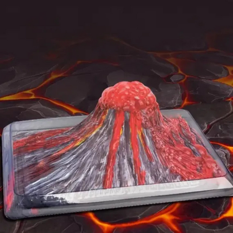 Volcano Science Kit for Kids – Eruption Experiment Set for age 8+, STEAM Educational Toys for Boys & Girls – Fun Geology Learning Project for Classroom or Home