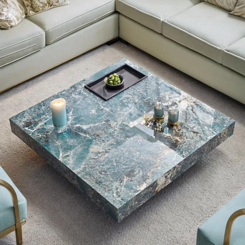 Slate Marble Coffee Table