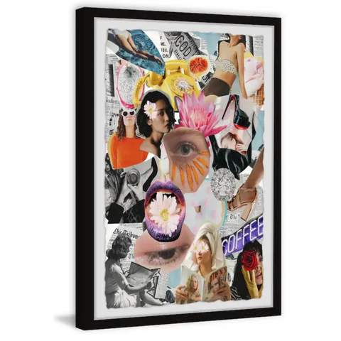 Vision Board Poster Canvas