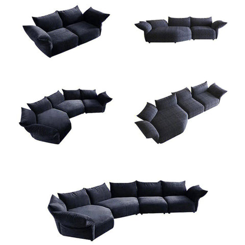 138" Flower Smart Cushion Sofa