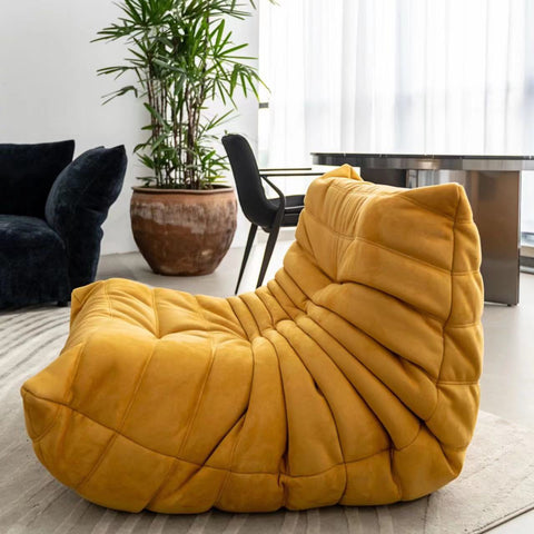 Upgraded Version-Microfiber/Microsuede Armless Bean Bag Chair & Lounger