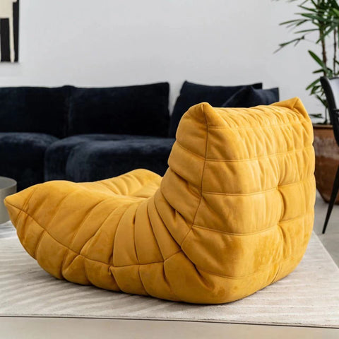Upgraded Version-Microfiber/Microsuede Armless Bean Bag Chair & Lounger
