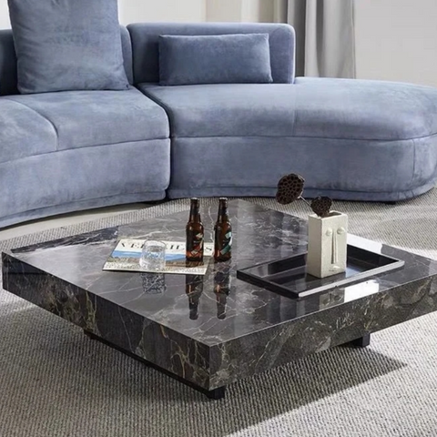 Slate Marble Coffee Table