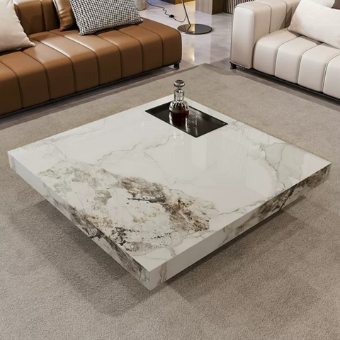 Slate Marble Coffee Table